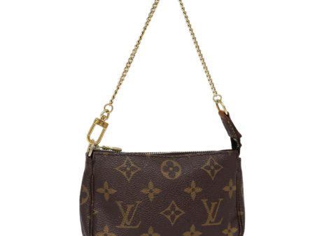 LOUIS VUITTON Monogram Mini Pochette Accessoires Pouch M58009  hk1593 For Sale