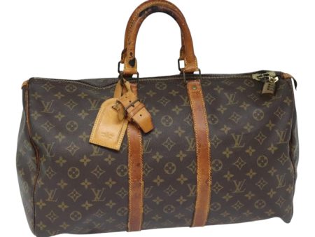 LOUIS VUITTON Monogram Keepall 45 Boston Bag M41428  91510 on Sale