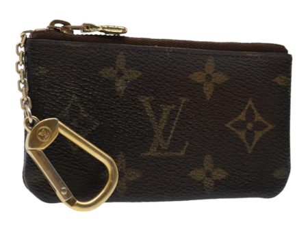 LOUIS VUITTON Monogram Pochette Cles Coin Purse M62650  tb1141 Fashion