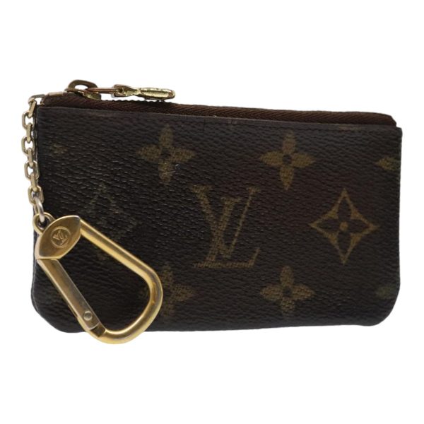 LOUIS VUITTON Monogram Pochette Cles Coin Purse M62650  tb1141 Fashion