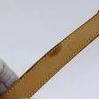 LOUIS VUITTON Adjustable Shoulder Strap Leather 35.4  -42.5   Beige Auth bs17556 Hot on Sale