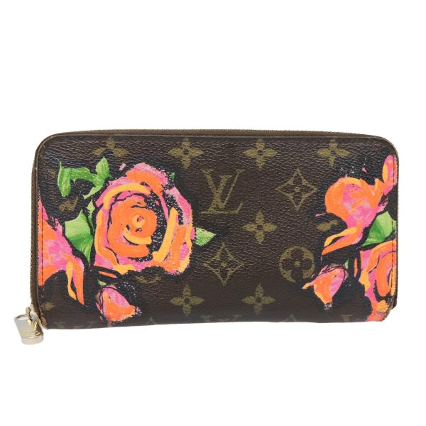 LOUIS VUITTON Monogram Rose Zippy Wallet Long Wallet M93579  89356 Hot on Sale