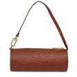 LOUIS VUITTON Epi Soufflot Pouch Brown  yk14808 For Sale