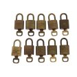 LOUIS VUITTON Padlock 10set metal Gold Tone  89069 Hot on Sale