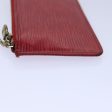 LOUIS VUITTON Epi Pochette Cles Coin Purse Red M63807  89105 Hot on Sale