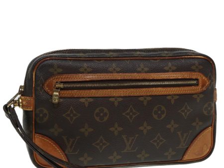 LOUIS VUITTON Monogram Marly Dragonne GM Clutch Bag M51825  87186 Discount