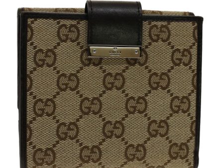 GUCCI GG Canvas Wallet Beige 74209 ep1326 Fashion