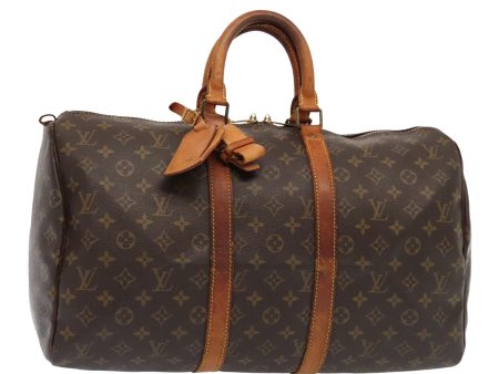 LOUIS VUITTON Monogram Keepall 45 Boston Bag M41428  91507 Supply