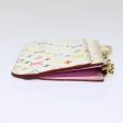 LOUIS VUITTON Multicolor Pochette Cles NM Coin Purse White M93734  88038 Supply