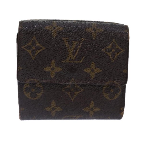 LOUIS VUITTON Monogram Portefeuille Elise Trifold Wallet M61654  89018 Online