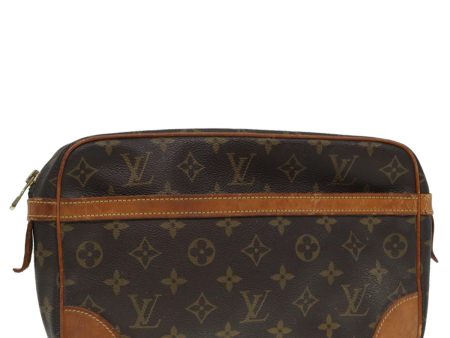 LOUIS VUITTON Monogram Compiegne 28 Clutch Bag M51845  bs17563 Cheap