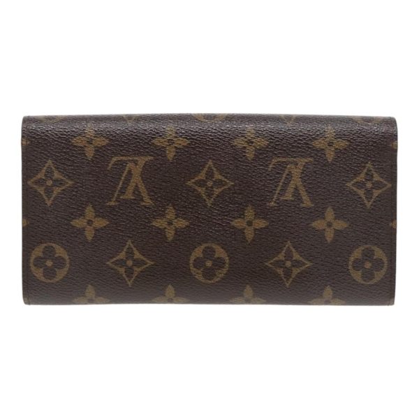 LOUIS VUITTON Monogram Portefeuille Emily Long Wallet Blue M60138  90035 For Cheap