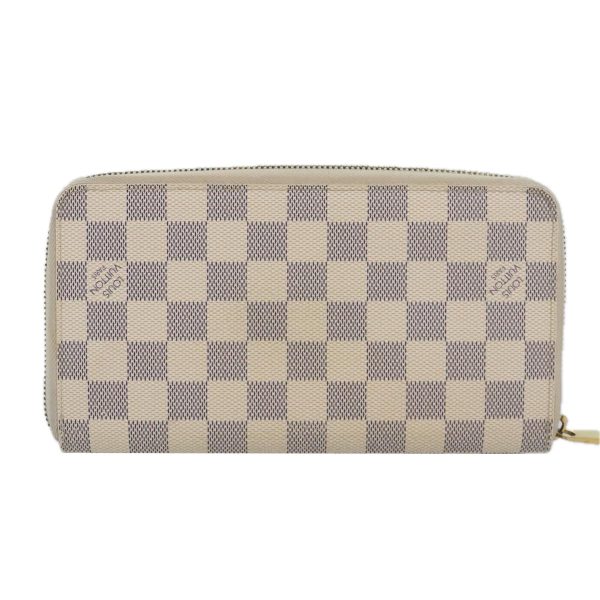 LOUIS VUITTON Damier Azur Zippy Organizer Long Wallet N60012  92424 Fashion