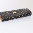 LOUIS VUITTON Multicolor Pochette Porte Monnaie Credit Black M60005 Auth 90393 Online Hot Sale