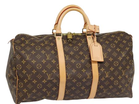 LOUIS VUITTON Monogram Keepall 50 Boston Bag M41426  86664 Sale