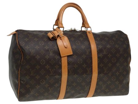 LOUIS VUITTON Monogram Keepall 50 Boston Bag M41426  86131 For Cheap