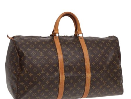 LOUIS VUITTON Monogram Keepall 55 Boston Bag M41424  ki4867 Supply