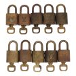 LOUIS VUITTON Padlock 10set metal Gold Tone  87707 Online Sale