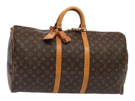 LOUIS VUITTON Monogram Keepall 55 Boston Bag M41424  ki4819 Online Sale