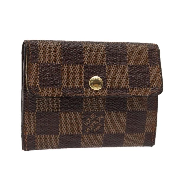 LOUIS VUITTON Damier Ebene Ludlow Coin Purse N62925  bs17850 on Sale