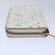 LOUIS VUITTON Monogram Multicolor Zippy Wallet White M60241  86348 For Sale