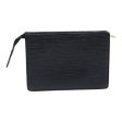 LOUIS VUITTON Epi Trousse Poche Toilette 15 Pouch Black  91169 Cheap