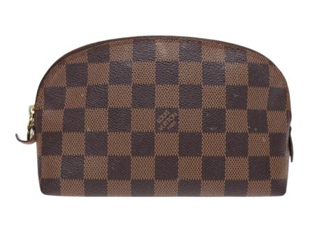 LOUIS VUITTON Damier Ebene Pochette Cosmetic PM Pouch N47516  90364 Cheap