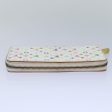 LOUIS VUITTON Monogram Multicolor Zippy Wallet White M60241  86348 For Sale