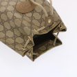 GUCCI GG Canvas Pouch PVC Leather Beige 97.19.303 bs7227 For Discount