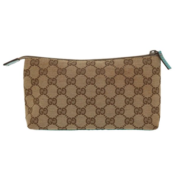 GUCCI GG Canvas Pouch Beige 115238 ro877 Online