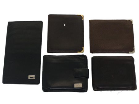 GUCCI Wallet Leather 5Set Black Brown fm2640 Supply