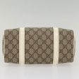 GUCCI GG Canvas Mini Boston Bag PVC Leather Beige 193604 yk8727 Online