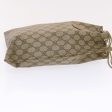 GUCCI GG Canvas Pouch PVC Leather Beige 97.19.303 bs7227 For Discount