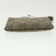 GUCCI GG Canvas Coin Purse PVC Leather Beige 233183 37806 Online